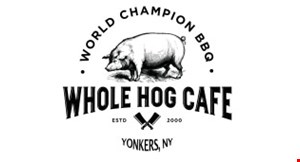 Product image for Whole Hog Cafe $3 OFF any purchase of $20 or more takeout/dine in. 
