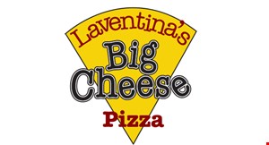Product image for Laventina's Big Cheese  2 Medium Pizzas, 3 Toppings Each $30.16 + tax