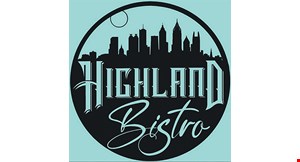 Product image for Highland Bistro FREE appetizer with purchase of lunch entree and $10 lunch special. 