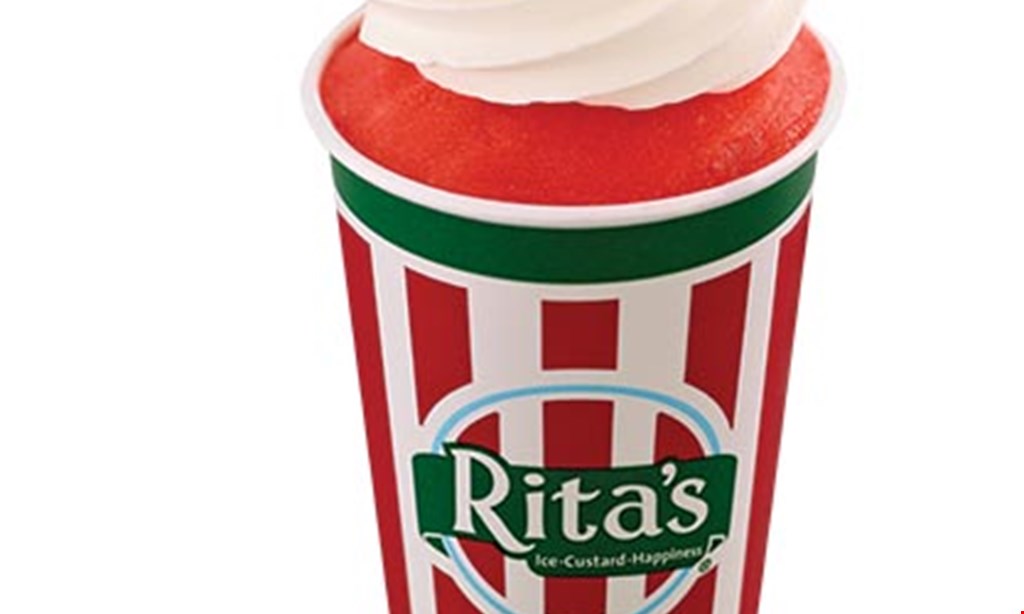 Product image for Ritas $1 OFF Any large size Item. 