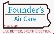 Product image for Founders Air Care 10% OFF Senior Citizens & Veteran/Military Discount. 