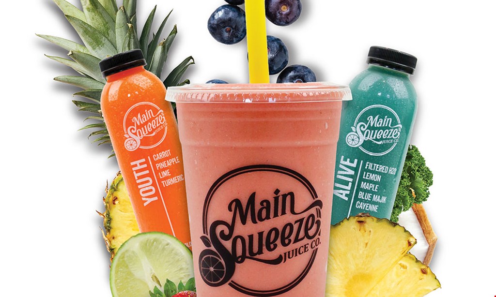 Product image for Main Squeeze-Jax Beach $2 OFF any purchase.