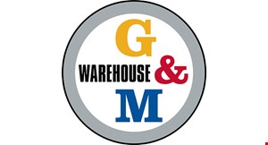 G & M Warehouse logo