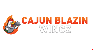 Cajun Blazin Wingz logo
