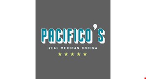 Product image for Pacifico's Real Mexican Cocina $5 OFF any purchase of $20 or more. 