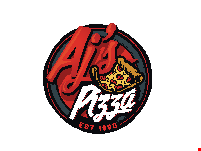 Product image for Aj'S Pizza $2 off any pizza, dinner, lg. sub or lg. salad plus tax • take-out, delivery or dine in. 