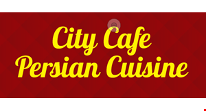 Product image for City Cafe Persian Cusine $5 OFF any purchase of $25 or more.