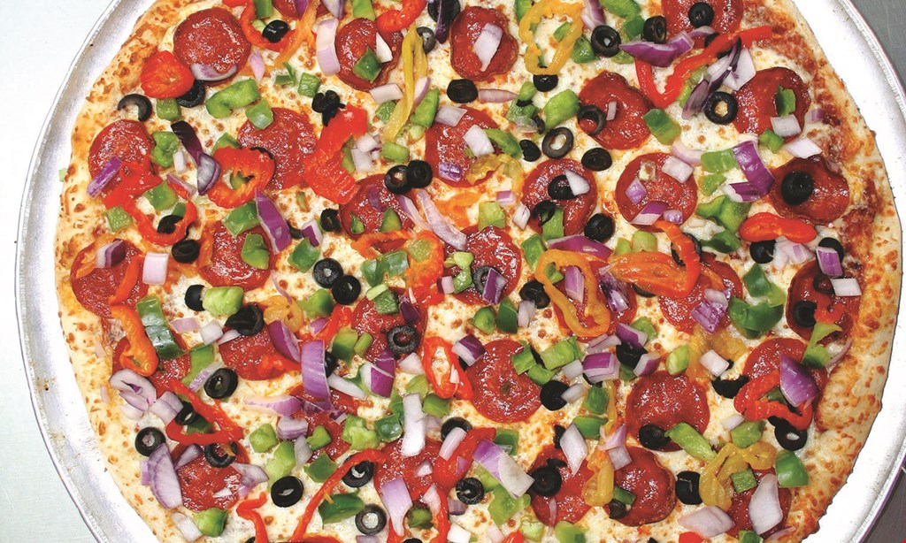 Product image for Big Al's Pizza-Corona $5 OFF XL 1 Topping Pizza Takeout Special Only.