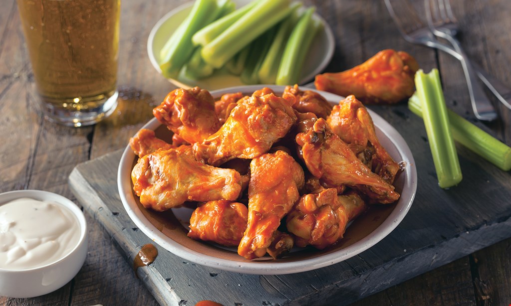 Product image for Wings In Weston 99¢ wings with purchase of any beverage.
