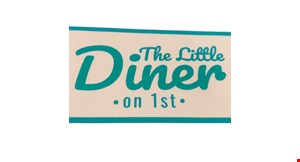 Product image for The Little Diner On 1st $4 OFF any purchase of $20 or more. 