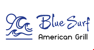 Product image for Blue Surf American Grill 10% OFF your dining experience.