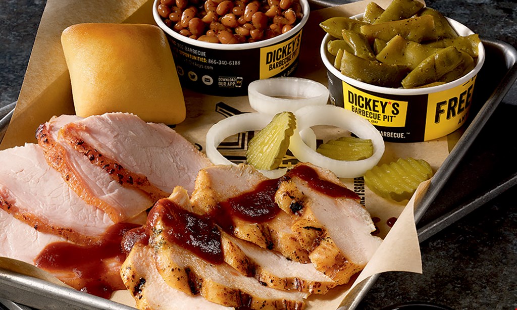 Product image for Dickey's BBQ $5 off any purchase of $25 or more!