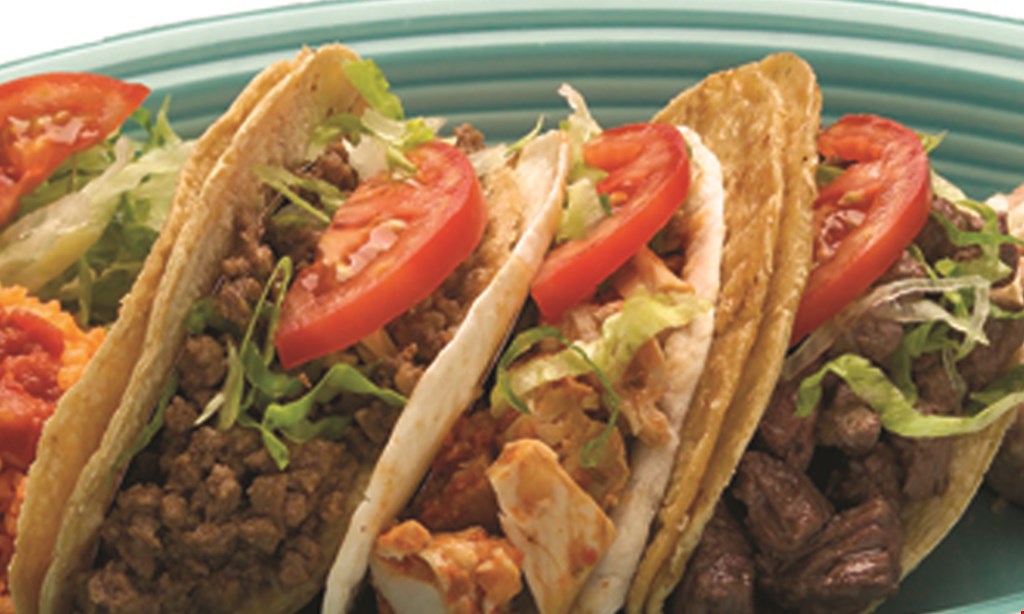 Product image for Pepe's Mexican Restaurants - Batavia $24.99 Super Family Meal Deal. 10 tacos, 1 side of rice, 1 side of beans, chips & regular salsa choose from beef, chicken or pork. feeds a family of 4 - carry-out only.