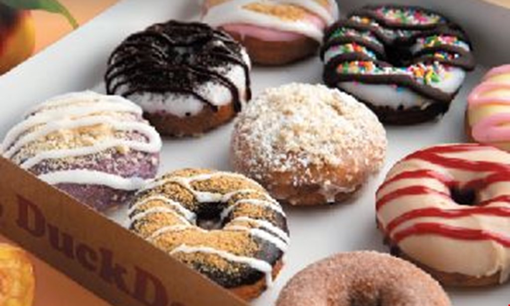 Product image for Duck Donuts White Plains Free Donut Or Medium Coffee With Any Donut Purchase