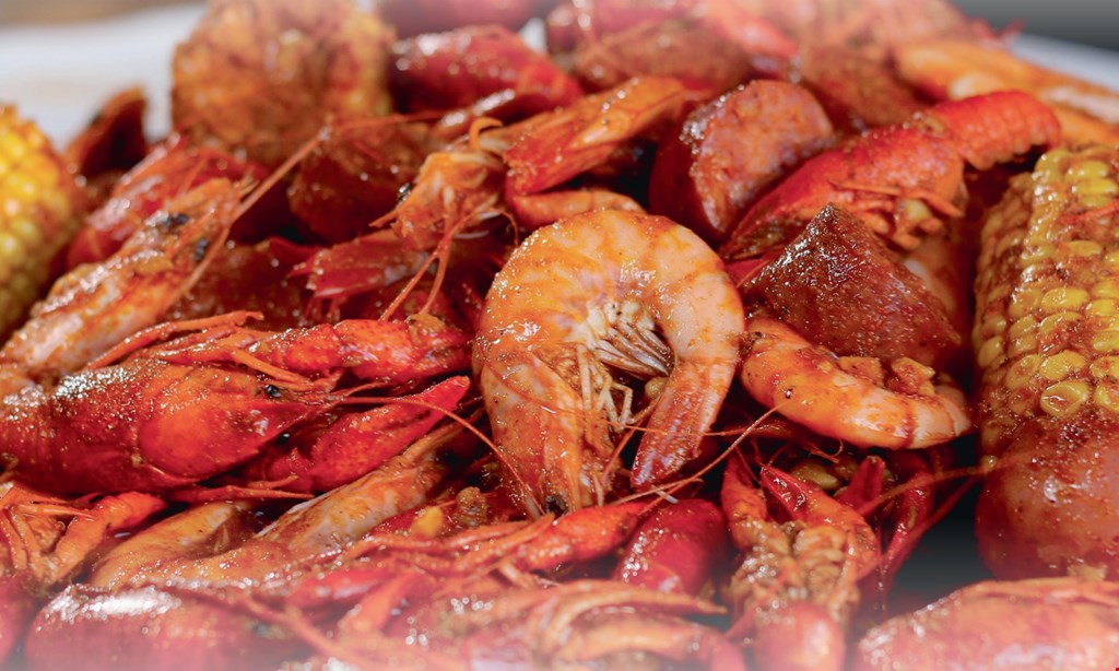Product image for Juicy Bucket Seafood Boil And Bar $5 off any purchase of $50 or more. 
