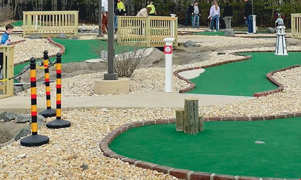 Product image for K&K Adventure Park FREE mini golfbuy 1 round, get 1 round free