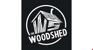 Product image for The Woodshed $5 OFF any purchase of $20 or more, dine in only. 