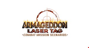 Armageddon Laser Tag logo