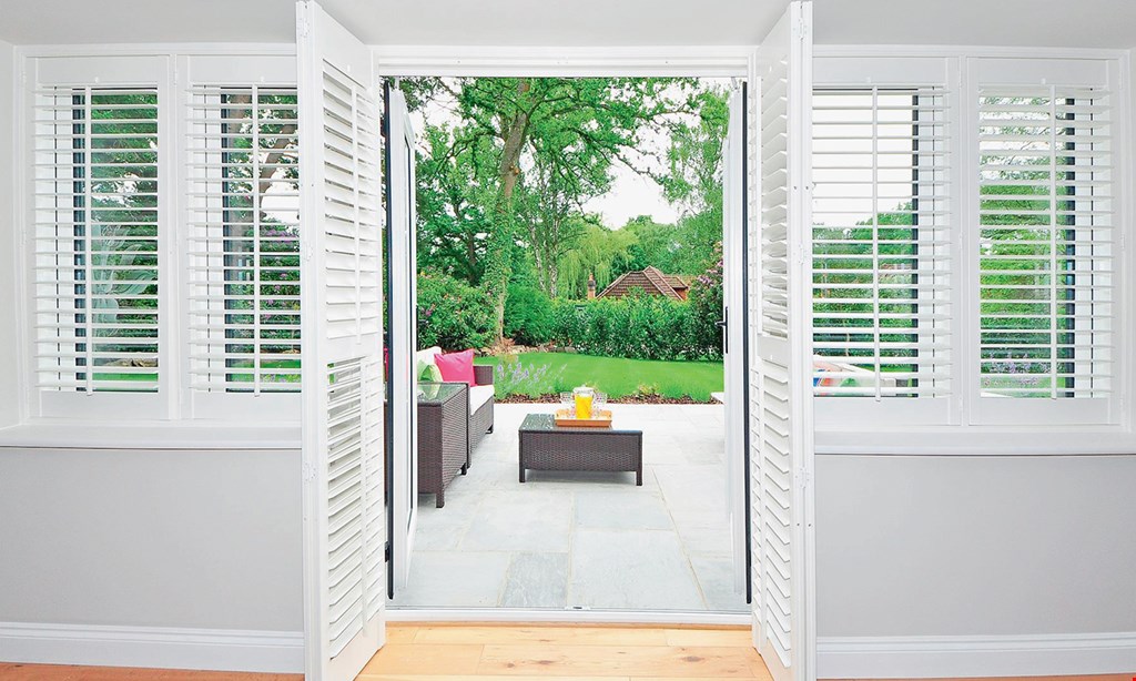 Product image for E & J Shutters Corporate 10% off your entire order.
