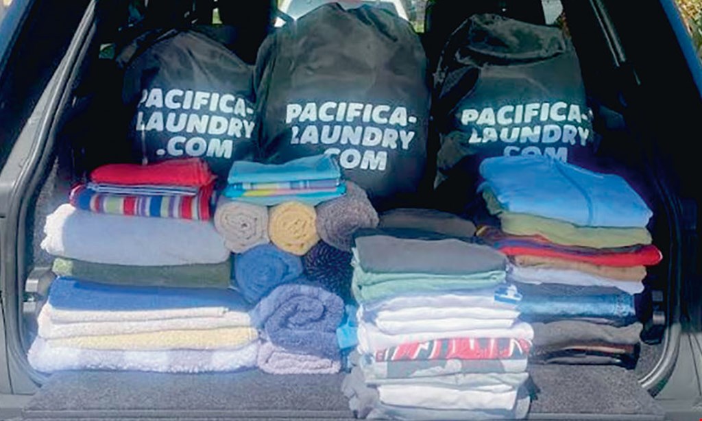 Product image for Pacifica-Laundry Co. Free pick up & delivery service included with your order