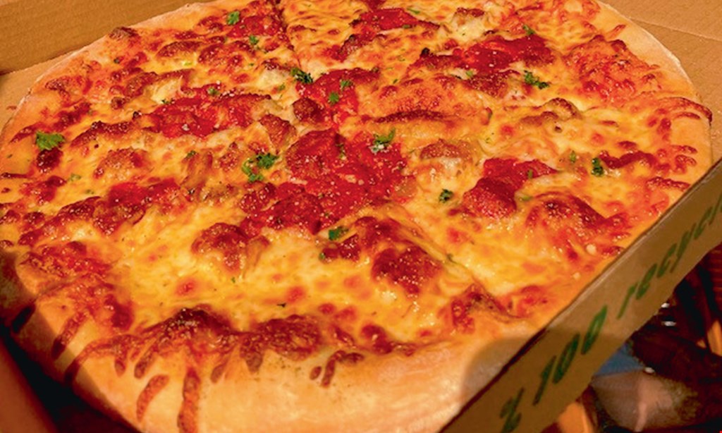 Product image for Mama's Pizza & Grill PICK 2 FOR $20• 14” Pizza with 1 Topping• 1 Foot Long Sub (Your Choice) • 10 Chicken Wings (Any Flavor)• Spaghetti Dinner with Meat Sauce & 2 Garlic Knots. 