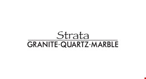 Product image for Strata Granite & Marble FREE stainless steel sink with purchase of any countertop. 