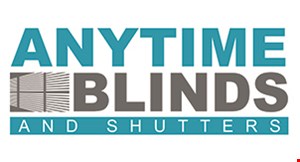 Product image for Anytime Blinds & Shutters TRUE Discount! 15% OFF your next window treatment project.