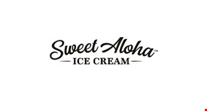 Sweet Aloha Ice Cream logo