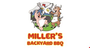 Miller's Backyard BBQ logo