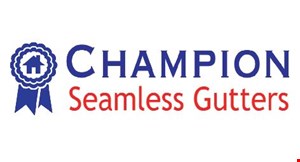 Champion Seamless Gutters logo