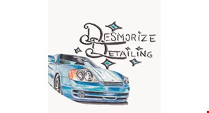 Product image for Desmorize Detailing Llc $10 OFF full detail package. 