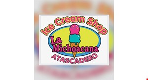 Product image for Ice Cream Shop La Michoacana $10 For $20 Worth Of Ice Cream & More