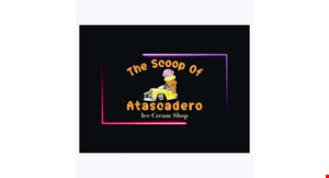 The Scoop of Atascadero Ice Cream Shop logo