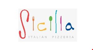 Product image for Sicilia Italian Pizzeria $5 OFF entire purchase of $25 or more. 