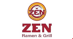 Product image for Zen Ramen & Grill 20% OFF any purchase. 