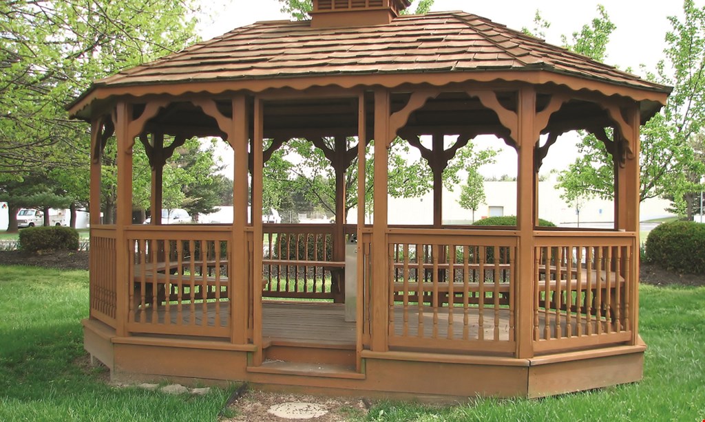 Product image for Garden Time Nursery & Garden Center Largest selection in the area! Big Savings on Outdoor Structures!$100 off $2,000 purchases or $200 off $3,000 purchases or $300 off $4,000 + purchases 