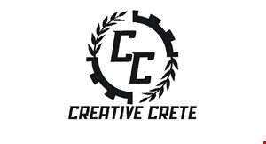 Product image for Creative Crete $500 OFF any job over $6,000.