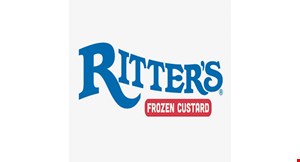 Product image for Ritter's Frozen Custard $3 Offany purchase of $15 or more. 