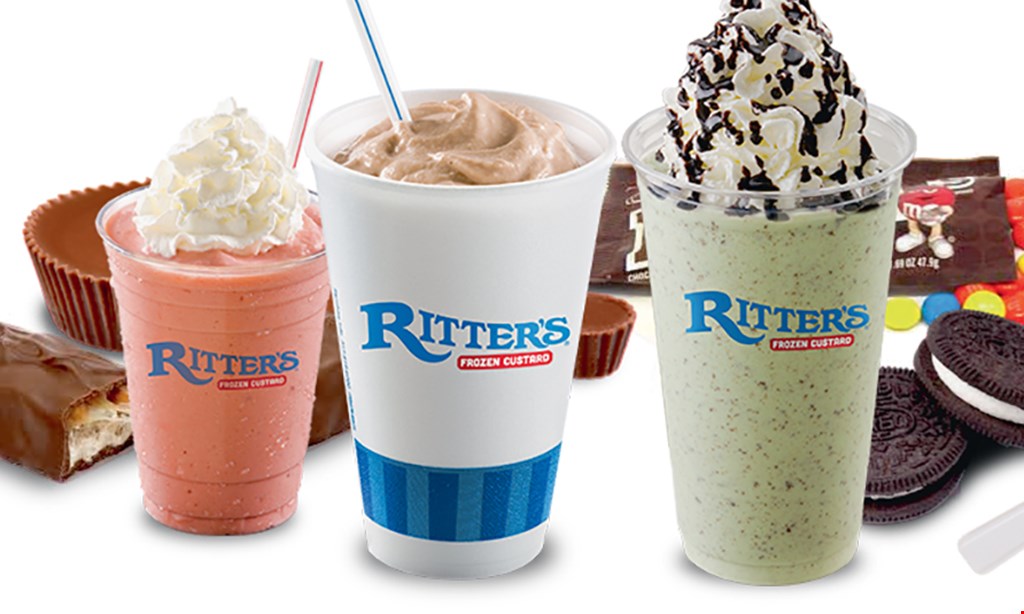 Product image for Ritter's Frozen Custard $3 off any purchase of $15 or more