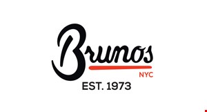 Product image for Brunos Bakery NYC $2 off any purchase of $10 or more.
