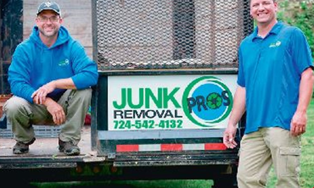 Product image for Junk Removal Pros $20 off any junk removal of $100 or more.