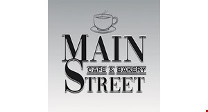Main Street Cafe & Bakery logo