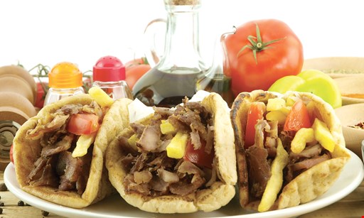 Product image for Plantation Pita & Grill $5 off any purchase of $45 or more