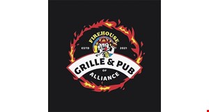 Product image for Firehouse Grille & Pub Of Alliance $5 Offyour totaldinner bill of $30 or more. 
