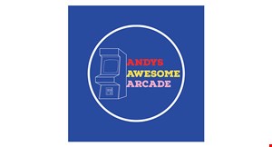 Product image for Andy's Awesome Arcade $7.50 all day wrist band reg. $10.