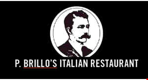 P. Brillo's New England Italian Style Family Restaurant logo