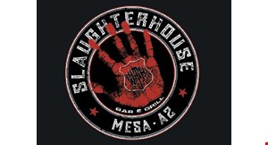 Slaughterhouse: What The Hell Bar & Grill logo