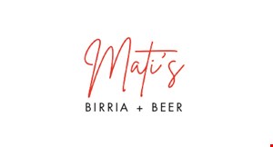 Mati's Birria & Beer logo