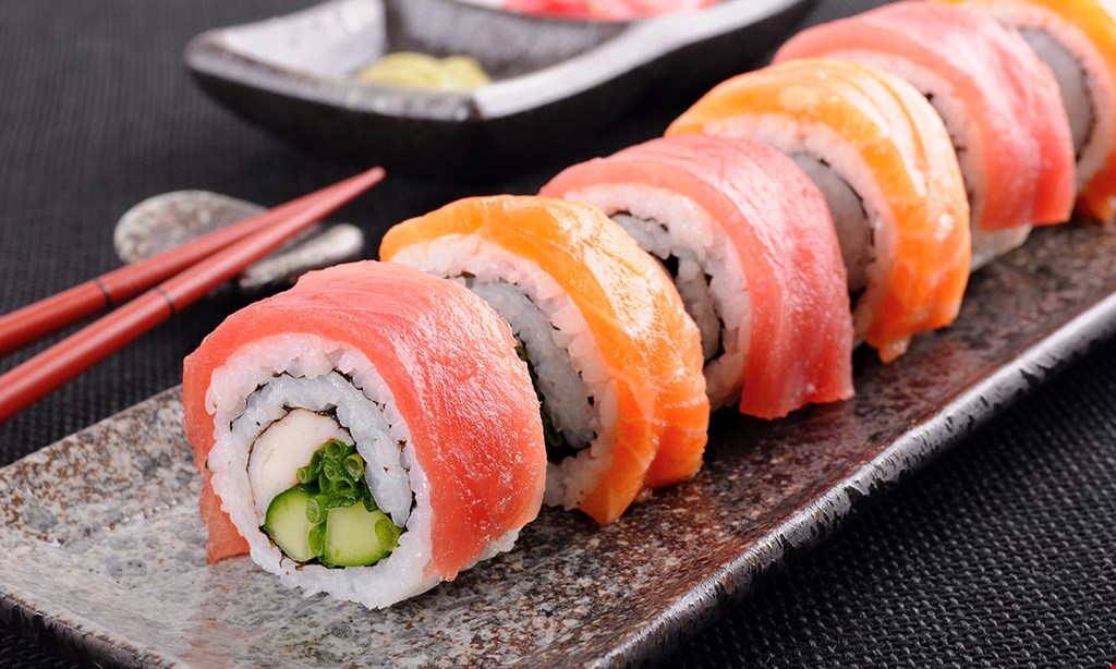 Product image for Tasty Sushi Cary FREE Volcano Roll Any order over $50, Get 1 free Volcano Roll (before tax, carry out only). 