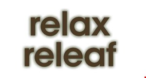 Relax + Releaf logo